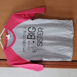 Youth Raglan Tee, Size Med